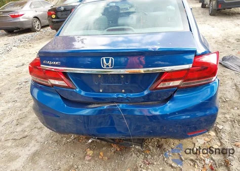 2014 Honda Civic Lx из США, поврежденный, VIN 19XFB2F54EE032466